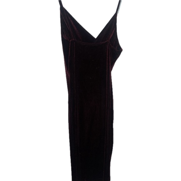 Lulus Red Velvet Dress - Picture 2 of 4